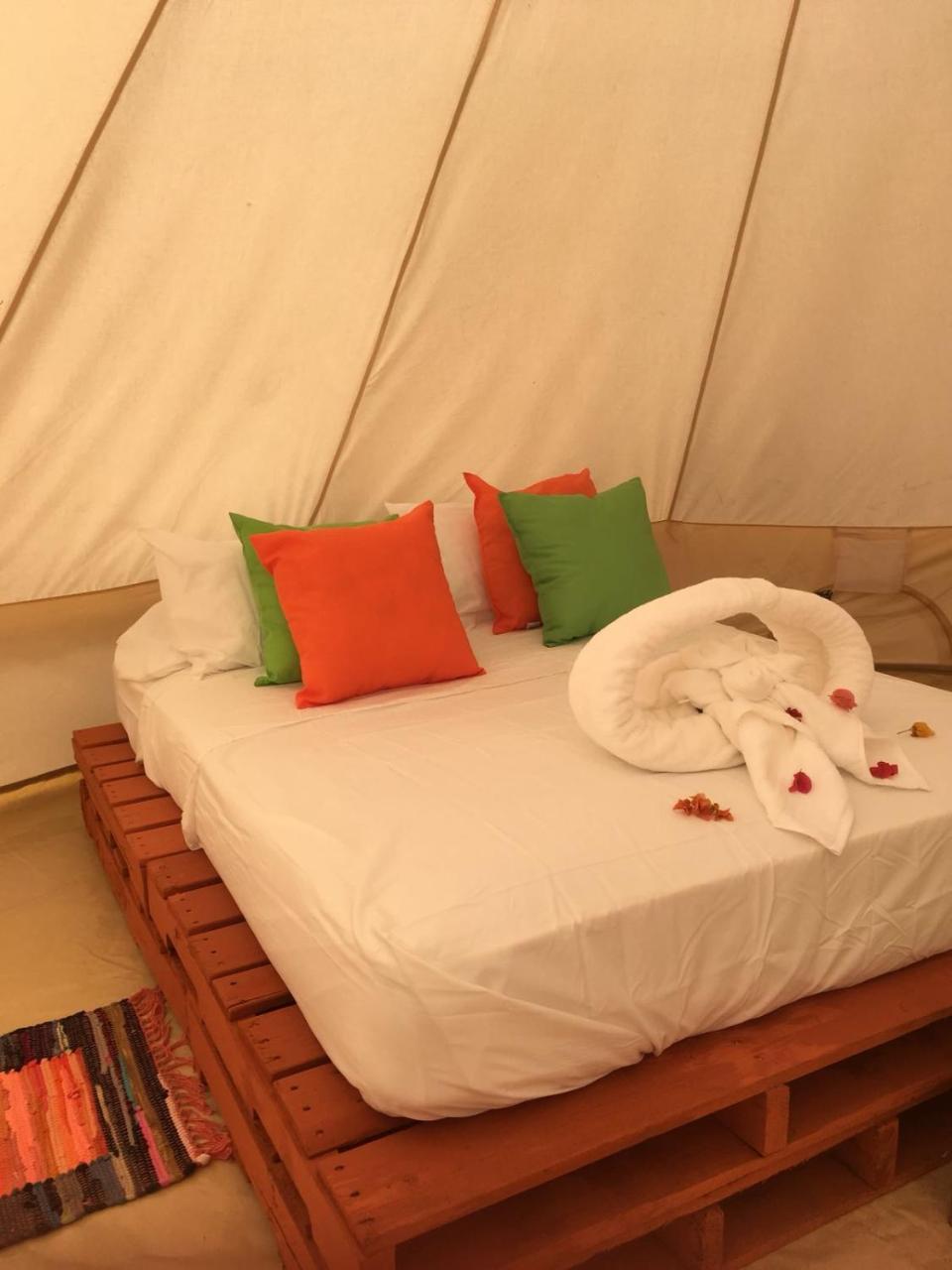 فندق Glamping Due Amici بالومينو المظهر الخارجي الصورة